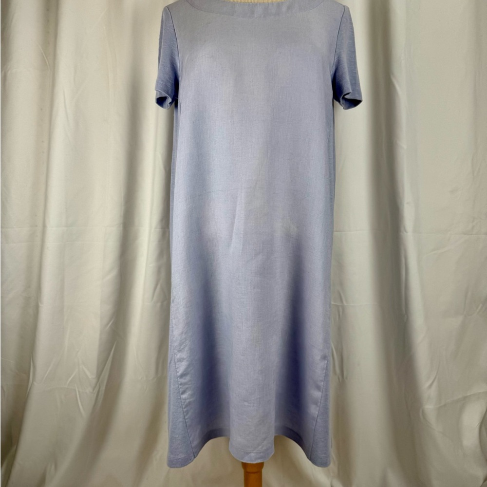 J Jill Linen Dress in Pastel Lavender